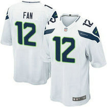 Youth Nike Seattle Seahawks 12th Fan White Authentic Stitched NFL Jersey