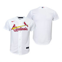 Youth Nike St.Louis Cardinals #Blank White Authentic Stitched MLB Jersey