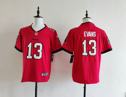 Youth Nike Tampa Bay Buccaneers #13 Mike Evans Red Stitched NFL Jersey