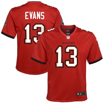 Youth Nike Tampa Bay Buccaneers #13 Mike Evans Red Vapor Untouchable Authentic Stitched NFL Jersey