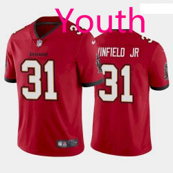 Youth Nike Tampa Bay Buccaneers #31 Antoine Winfield Jr Red Vapor Untouchable NFL Jersey