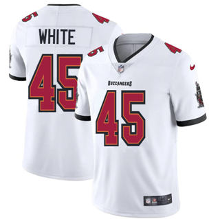 Youth Nike Tampa Bay Buccaneers #45 Devin White White Vapor Untouchable Authentic Stitched NFL Jersey
