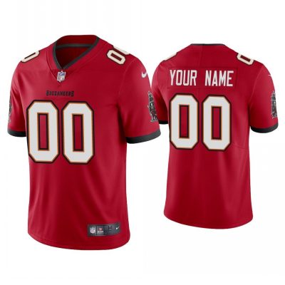 Youth Nike Tampa Bay Buccaneers Customized Red Vapor Untouchable Authentic Stitched NFL Jerseys