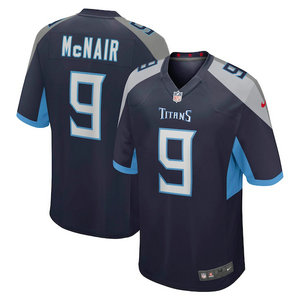 Youth Nike Tennesse Titans #9 Steve McNair navy jersey