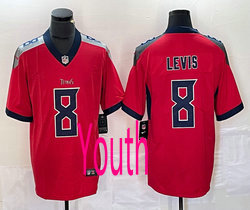 Youth Nike Tennessee Titans #8 Will Levis Inverted Legend Stitched NFL Jersey