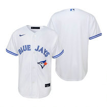 Youth Nike Toronto Blue Jays #Blank White Game Authentic Stitched MLB Jersey