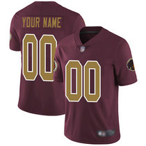 Youth Nike Washington Redskins Customized Gold Red Limited Vapor Untouchable Authentic Stitched NFL Jerseys