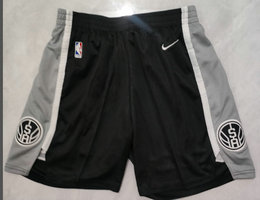 Youth San Antonio Spurs Black NBA Shorts