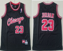 Youth chicago bulls #23 micheal jordan Black chicago Authentci stitched NBA jerseys