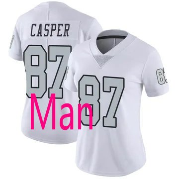 adult Las Vegas Raiders #87 Dave Casper Nfl jersey