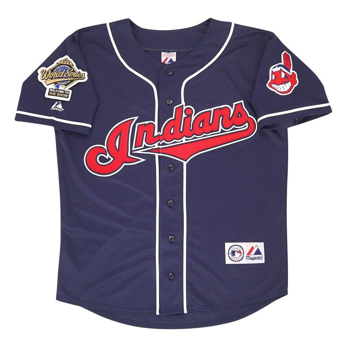 cleveland indians 1995 world series jersey