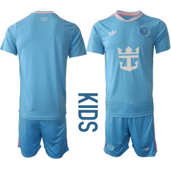 kids 2025-26 Inter Miami CF Blank away Soccer Club Jersey