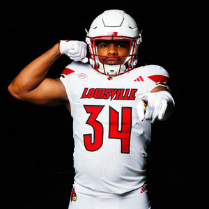Louisville Custom White jersey